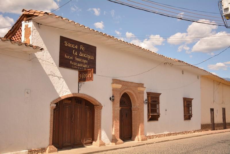 Hotel Santa Barbara Colonial - Santa Fe De Antioquia Exterior photo